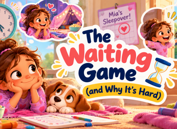 The Waiting Game Sleepover Cozy Scene